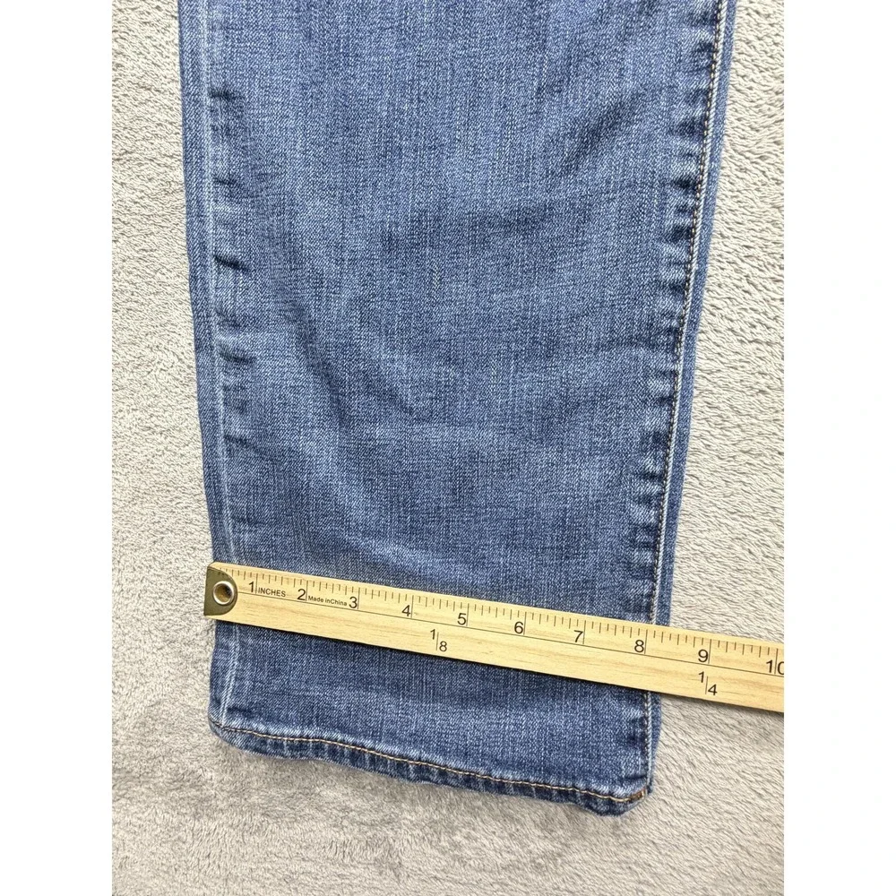True Religion Jeans Mens Measured 45x34 Blue Straight Slim Denim